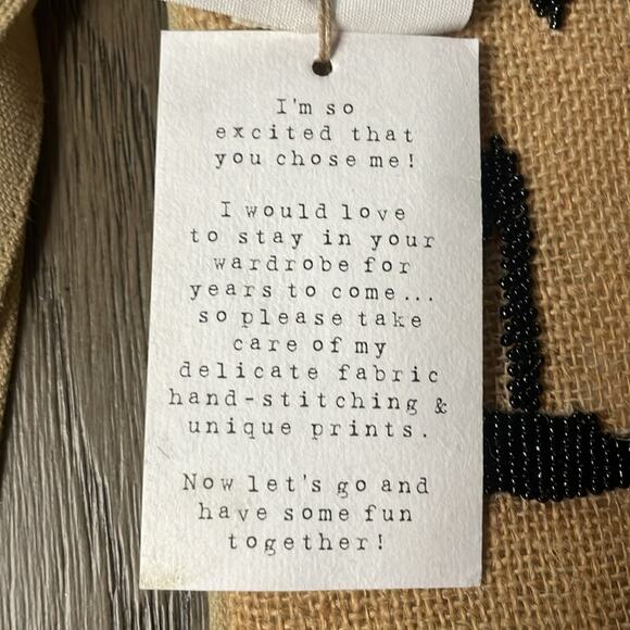 NWT Holiday Design beaded Palm Clutch - Picture 3 of 9